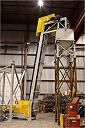 a flexwall conveyor for a mine mineral processing plant